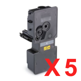 5 x Non-Genuine TK-5244K Black Toner Cartridge for Kyocera P5026 M5526