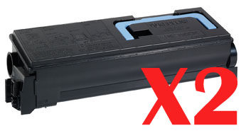 2 x Non-Genuine TK-564K Black Toner Cartridge for Kyocera FS-C5300DN