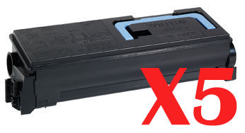 5 x Non-Genuine TK-564K Black Toner Cartridge for Kyocera FS-C5300DN