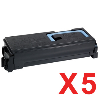5 x Non-Genuine TK-574K Black Toner Cartridge for Kyocera FS-C5400DN P7035CDN