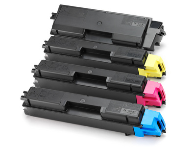 4 Pack Non-Genuine TK-584 Toner Cartridge Set for Kyocera FS-C5150DN
