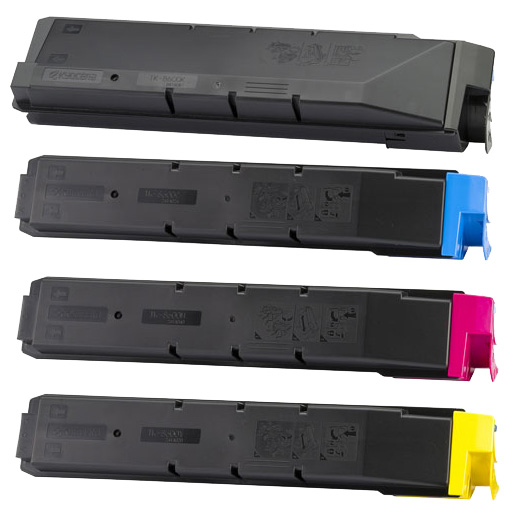 4 Pack Non-Genuine TK-8604 Toner Cartridge Set for Kyocera FS-C8650DN