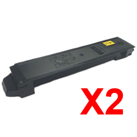 2 x Non-Genuine TK-899K Black Toner Cartridge for Kyocera FS-C8020MFP FS-C8025MFP