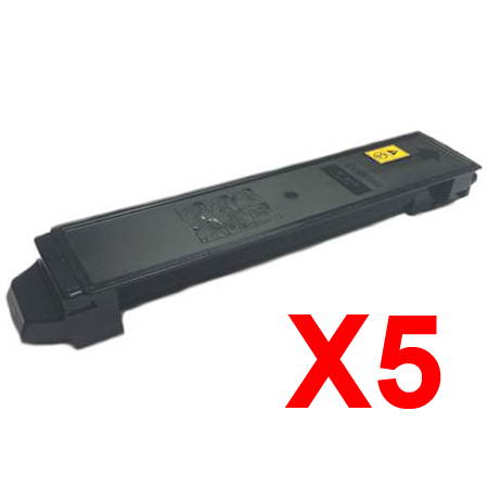 5 x Non-Genuine TK-899K Black Toner Cartridge for Kyocera FS-C8020MFP FS-C8025MFP