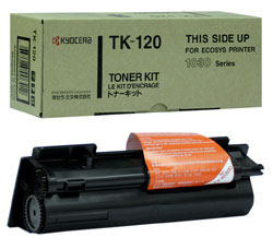 1 x Genuine Kyocera TK-120 Toner Cartridge FS-1030D FS1030D