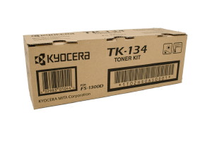 1 x Genuine Kyocera TK-134 Toner Cartridge FS-1300D FS-1028MFP