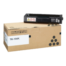 1 x Genuine Kyocera TK-154K Black Toner Cartridge FS-C1020MFP