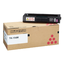 1 x Genuine Kyocera TK-154M Magenta Toner Cartridge FS-C1020MFP