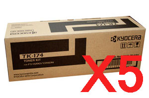 5 x Genuine Kyocera TK-174 Toner Cartridge FS-1320D FS-1370DN