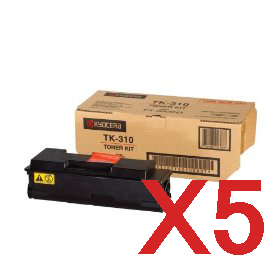 5 x Genuine Kyocera TK-310 Toner Cartridge FS-2000D FS-3900DN FS-4000DN