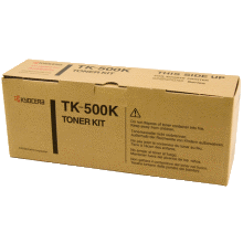 1 x Genuine Kyocera TK-500K Black Toner Cartridge FS-C5016N