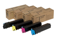 4 Pack Genuine Kyocera TK-510 Toner Cartridge Set FS-C5020N FS-C5025N