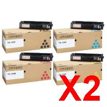 2 Lots of 4 Pack Genuine Kyocera TK-5154 Toner Cartridge Set P6035 M6535