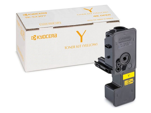 1 x Genuine Kyocera TK-5234Y Yellow Toner Cartridge P5021 M5521