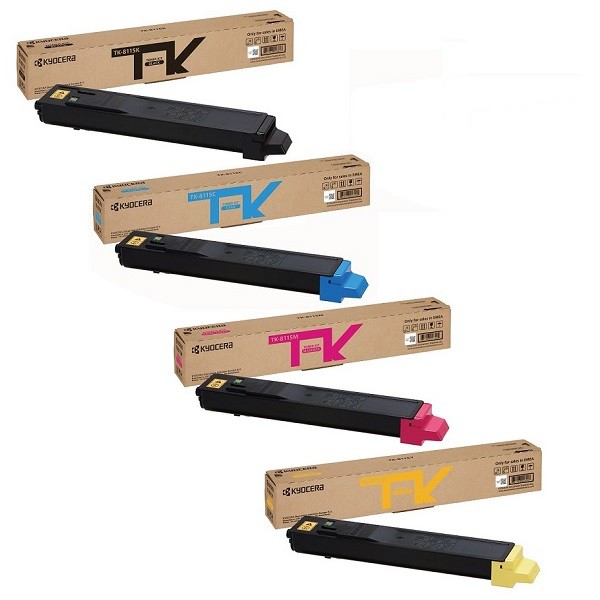 4 Pack Genuine Kyocera TK-5319 Toner Cartridge Set TASKAlfa-408ci