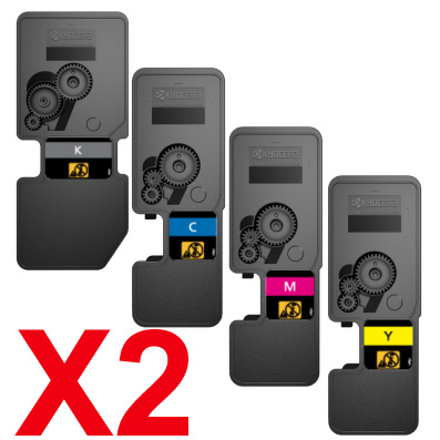 2 Lots of 4 Pack Genuine Kyocera TK-5434 Toner Cartridge Set PA2100 MA2100
