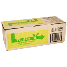 1 x Genuine Kyocera TK-544Y Yellow Toner Cartridge FS-C5100DN