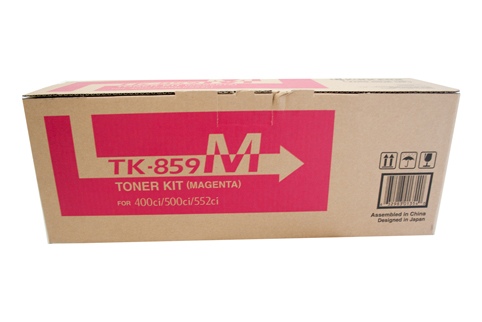 1 x Genuine Kyocera TK-859M Magenta Toner Cartridge TASKAlfa-400ci 500ci