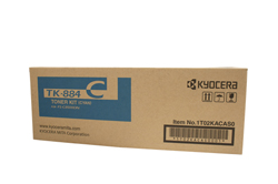 1 x Genuine Kyocera TK-884C Cyan Toner Cartridge FS-C8500DN