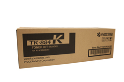 1 x Genuine Kyocera TK-884K Black Toner Cartridge FS-C8500DN