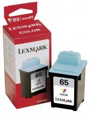 1 x Genuine Lexmark #65 Colour Ink Cartridge High Yield 16G0065