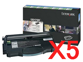 5 x Genuine Lexmark E120 E120N Toner Cartridge Return Program