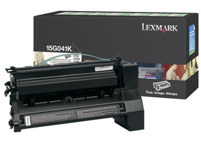 1 x Genuine Lexmark C752 C760 C762 X762 Black Toner Cartridge Return Program
