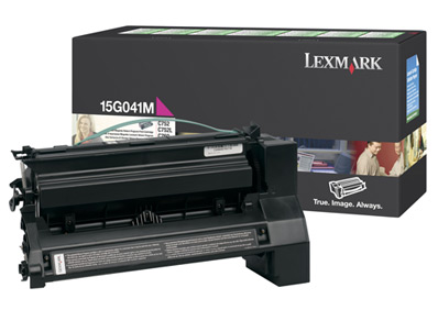 1 x Genuine Lexmark C752 C760 C762 X762 Magenta Toner Cartridge Return Program