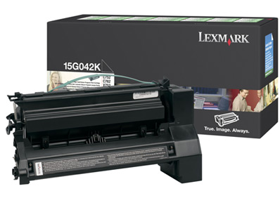 1 x Genuine Lexmark C752 C760 C762 X762 Black Toner Cartridge High Yield Return Program