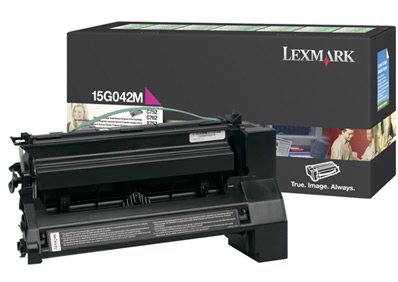1 x Genuine Lexmark C752 C760 C762 X762 Magenta Toner Cartridge High Yield Return Program