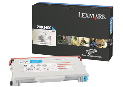1 x Genuine Lexmark C510 Cyan Toner Cartridge High Yield