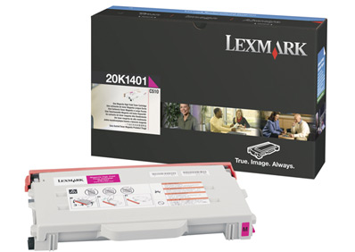 1 x Genuine Lexmark C510 Magenta Toner Cartridge High Yield