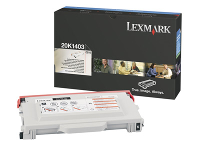 1 x Genuine Lexmark C510 Black Toner Cartridge High Yield