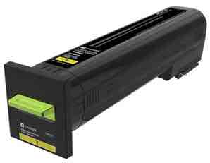 1 x Genuine Lexmark CS820 CX825 CX860 72K60Y Yellow Toner Cartridge Return Program