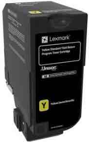 1 x Genuine Lexmark CS521 CS622 CX622 CX625 78C6UY Yellow Toner Cartridge Ultra High Yield