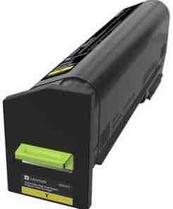 1 x Genuine Lexmark CX860 82K6UY Yellow Toner Cartridge Ultra High Yield Return Program