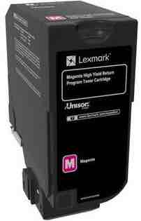 1 x Genuine Lexmark CX725 84C6HM Magenta Toner Cartridge High Yield Return Program