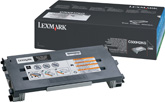 1 x Genuine Lexmark C500 X500 X502 Black Toner Cartridge