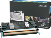 1 x Genuine Lexmark C524 C532 C534 Black Toner Cartridge High Yield Return Program