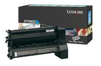 1 x Genuine Lexmark C772 Cyan Toner Cartridge Extra High Yield Return Program