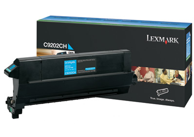 1 x Genuine Lexmark C920 Cyan Toner Cartridge