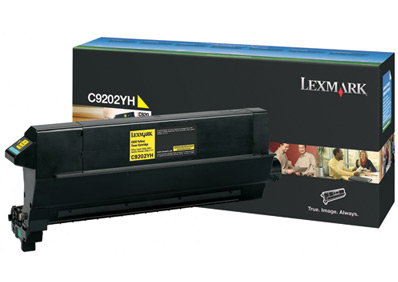 1 x Genuine Lexmark C920 Yellow Toner Cartridge