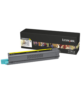 1 x Genuine Lexmark C925 Yellow Toner Cartridge High Yield