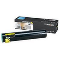 1 x Genuine Lexmark C935 Yellow Toner Cartridge