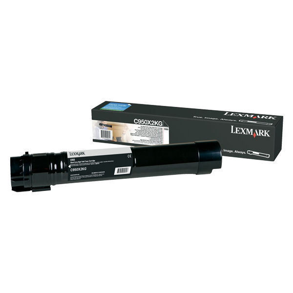 1 x Genuine Lexmark C950 Black Toner Cartridge Extra High Yield
