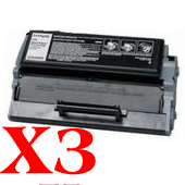 3 x Compatible Lexmark E220 Toner Cartridge 12S0400 12S0300
