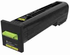 1 x Compatible Lexmark CS820 CX825 CX860 Yellow Toner Cartridge Extra High Yield 72K6XY0