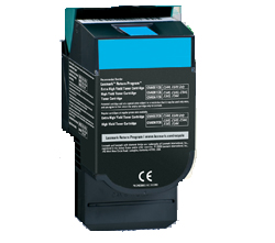 1 x Compatible Lexmark C540 C543 C544 C546 X544 X546 Cyan Toner Cartridge High Yield C540H1CG