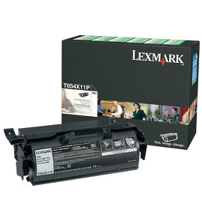 1 x Genuine Lexmark T654 T656 Toner Cartridge Extra High Yield Return Program