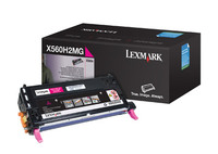 1 x Genuine Lexmark X560N Magenta Toner Cartridge High Yield